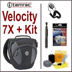 Tamrac Velocity 7X Photo Sling Blk + Kit by