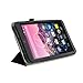HOTCOOL 2014HE Hisense Sero 8 Case - Folio Classic Leather Case Cover For Hisense Sero 8 Inch Tablet, Black