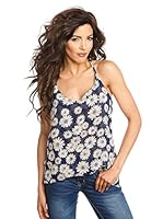 Star made with Swarovski Elements Blusa (Azul Marino)