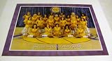 Los Angeles Lakers / Laker Girls - NBA - 2009-10 Roster - Picture Card (8 1/2 in. x 11.0 in.)