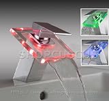 New LED faucet bathroom color sensitive free shipping