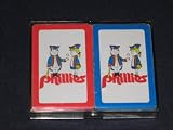 Vintage 1975 Philadelphia Phillies Baseball Double Deck Playing Cards