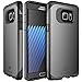 Galaxy Note 7 Case, E LV Galaxy Note 7 Case - SHOCK ABSORPTION / HIGH IMPACT RESISTANT Full Body Hybrid Armor Protection Defender Case Cover for Samsung Galaxy Note 7 - [GUNMETAL/BLACK]