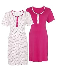 Salon Spot Nightshirt 2-Pk