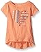 Lucky Brand Girls' Little Emb Heart Tee