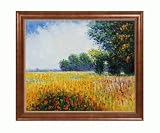 Art Reproduction Oil Painting Monet Paintings: Oat Fields with Verona Cafe Coffee Brown Patina Finish with Bead Detail 24 X 28 Hand Painted Framed Canvas Art 51fgtZS7UwL. SL160 Art Reproduction Oil Painting Monet Paintings: Oat Fields with Verona Cafe Coffee Brown Patina Finish with Bead Detail 24 X 28 Hand Painted Framed Canvas Art