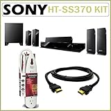 Sony HT-SS370 5.1-channel Blu-ray Disc HD Audio Surround Sound Home Theater S...