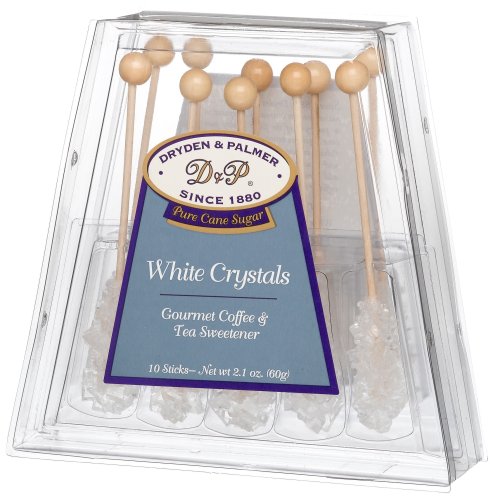 Dryden & Palmer Gourmet Flavored Coffee & Tea Sweetener, White,10-Count Demitasse... by Dryden & Palmer