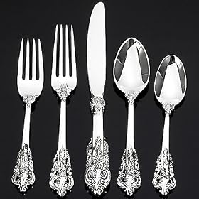 Buy 92 PC. BAROQUE FLATWARE SET