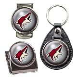 Phoenix Coyotes Stocking Stuffer Set - Key Chain, Money Clip & Magnet Clip