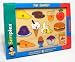 Spiel Puzzle aus Holz ca. 30 x 20 cm - Essen und Trinken