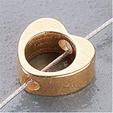 Eigenschaften KnorrPrandell / Gütermann / KnorrPrandell 2278205 - Metall-Element Herz mattgold, 5 Stück/Beutel