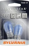Sylvania 7440 ST 6 BP 12 SilverStar Auxiliary Lamp, Pack of 2