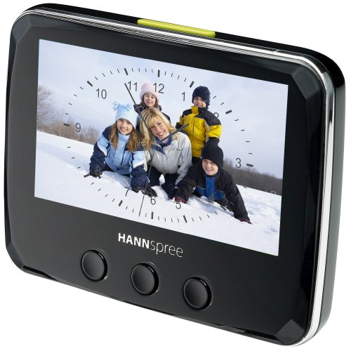 Hannspree 4.3 Inch Lcd Photo Alarm Clock And Fm Receiver Picture