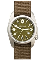Bertucci DX3 Field Resin Quartz Green Dial Unisex Watch - 12015
