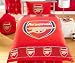 Arsenal Afc Border Crest Single Duvet Set 100%Official Image