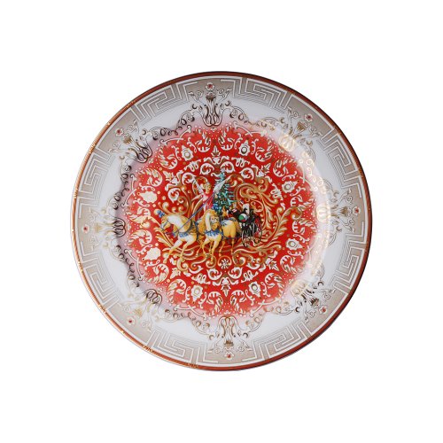 2007 Annual Versace Christmas Collection Chariot Christmas plate
