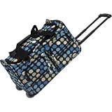 Rockland Luggage 22 Rolling Duffle Bag (Blue)