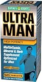 Natures Bounty Ultra Man High Potency Vitamin/Mineral and Herbal Formula for Men, 50 Tablets (Pack of 2)