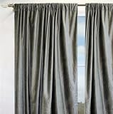 Rodeo Home Namur Two Panels Velvet Drapery-54