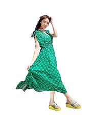 V-neck Sleeveless Cocktail Floor Length Chiffon Floral Print Evening Dress/Homecoming Dress/Party Dress/Wedding Dress/Maxi Dress 