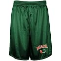Miami Hurricanes Green Mesh Practice Shorts