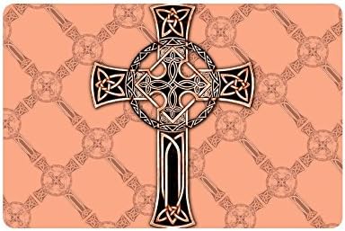 Christian Cross entrance floor Doormat