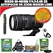 Nikon 80-400mm f/4.5-5.6D ED Autofocus VR Zoom Nikkor Lens + Hoya 77mm UV Ultraviolet Haze Filter + Hoya 77mm Circular Polarizer Filter + Extended Warranty (By CPS) & Acc. Kit