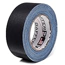 REAL Professional Premium Grade Gaffer Tape by Gaffer Power&reg; - Made in the USA - Black (Available in White, Red, Green, Blue) 2 Inch X 30 Yards - Heavy Duty Gaffer's Tape - Non-Reflective - Waterproof - Multipurpose - Better than Duct Tape!