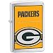 NFL Green Bay Packers Brushed Chrome Zippo Lighter