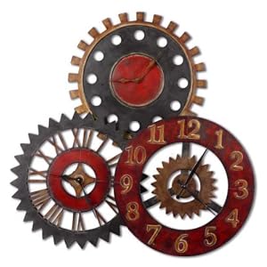 Rusty Movements Wall Clock
