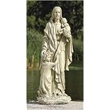 24 Jesus Embracing Children Religious Outdoor Garden Statue #46020 by Roman