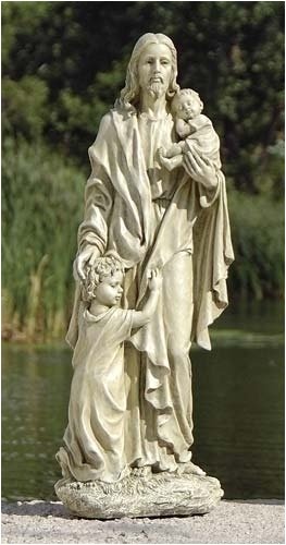 pictures of jesus with children. Jesus With Children 24quot; Garden