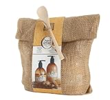 Organic Kitchen By Upper Canada Burlap Bag Gift Set, Nutmeg Ginger, 27-Ounce Bags