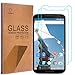 [2-PACK]-Mr Shield For Google (Moto) Nexus 6 [Tempered Glass] Screen Protector with Lifetime Replacement Warranty