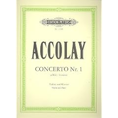 Konzert a-Moll Nr.1 : f�r Violine und Klavier