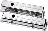 Billet Specialties 95123 Script Short Valve Cover for Small Block Chevy