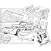 Disney's World of Cars Jumbo Coloring Puzzle