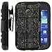 Samsung Galaxy Ace Style Case, Samsung Galaxy Ace Style Holster, Two Layer Hybrid Armor Hard Cover with Built in Kickstand for Samsung Galaxy Ace Style S765C SM-G310 from MINITURTLE | Includes Screen Protector - Skinny Branch Camouflage