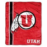 NCAA 50 x 60-Inch Plush Raschel Throw (Mesh Design)