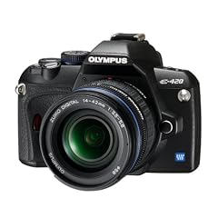 Olympus E-420 SLR-Digitalkamera (10 Megapixel, LifeView) Kit inkl. 14-42mm 1:3.5 - 5.6 Objektiv