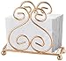 Home Basics Napkin Holder, Gold