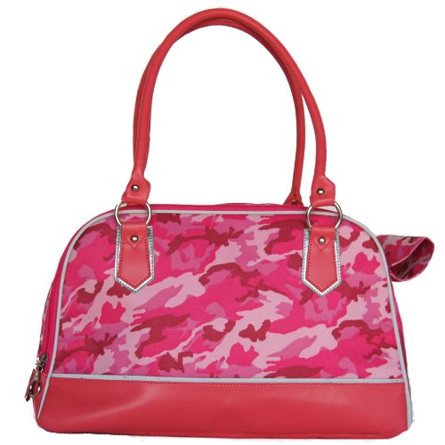 doggie carrier purses:Camouflage Pet Carrier - Pink Images