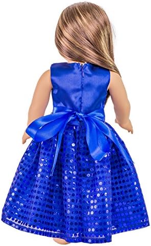 HBB Doll Dress Clothes Fits American Girl Doll, Madame Alexander, Target's and Other 18 Inches Girl Dolls, AD001