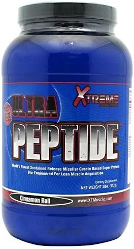 Xtreme Formulations 909g Cinnamon Roll Ultra Peptide Protein Powder by Xtreme Formulations