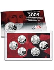 Single Detail Page Misc: 2009 Silver Proof US Territories Quarter Set in Original Mint Packaging - US Mint