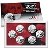 2009 Silver Proof US Territories Quarter Set in Original Mint Packaging