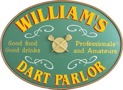 DART PARLOR OVAL