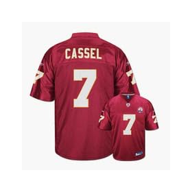 Matt Cassel Dallas Texans #7 Replica Reebok NFL / AFL Anniversary Football Jersey (Red)