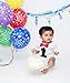 Noah's Boytique Baby Boys 1st Birthday Outfit First Bodysuit with Bow Tie and Suspenders